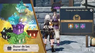 Bazar de las maravillas ◈「 Evento - Mayo 2022 」 Día 01 🎁 Genshin Impact
