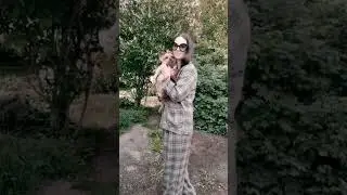 Клетчатый брючный костюм