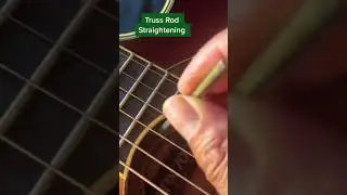 How to straighten guitar neck 