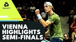 Medvedev vs Dimitrov; Shapovalov vs Coric | Vienna 2022 Semi-Final Highlights