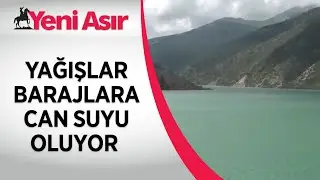 Yağışlar Çay Barajı'nı tamamen doldurdu, fazla su Eber Gölü'ne aktarılıyor