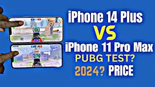 iPhone 14 Plus vs iPhone 11 Pro Max PUBG/BGMI Test | Which Device is Better? | IB Tech 99 | PUBGM