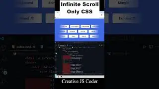 Infinite Scroll CSS only   #css3  #css  #csstutorial