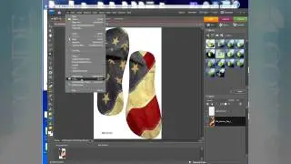 Opening and Using Product Templates in PhotoShop for Transfer Imprinting -