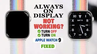 Apple Watch 9 Always On Display : How To Enable / Disable!