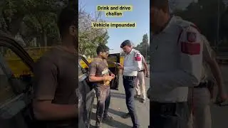 Vehicle Impounded after Drink Test? | Challan