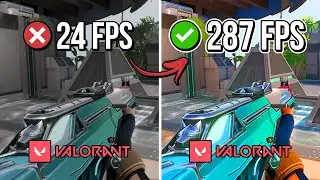 🔧 VALORANT: HOW TO BOOST FPS AND FIX FPS DROPS / STUTTER 🔥 | Low-End PC ✔️