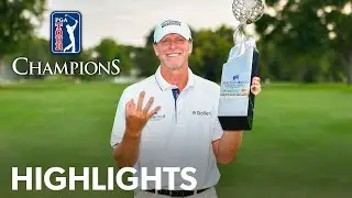 Steve Stricker completes three-peat in playoff | Round 3 | Sanford International | 2024