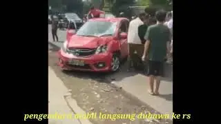 kecelakaan honda brio vs cbr250rr