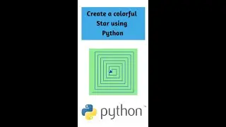 Python Program to create graphics using Python turtle 🐍🐢 