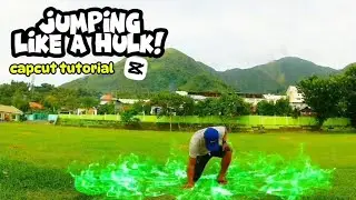 🔴Jumping like a hulk!  + Changed the Sky! | Capcut Tutorial | Capcut Edit👍