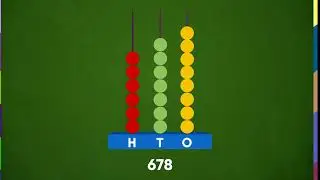 Maths class-2 | Representing a number on an abacus | Kriti Educational Videos