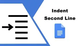 How to indent second line in google docs app