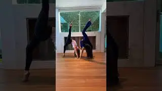 Anna McNulty & Elliana Walmsley backbends #shorts