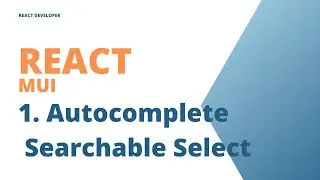 Autocomplete | Creating an MUI Autocomplete Component that Behaves Like a Select Box