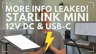 More Starlink Mini details leaked, 12V and USB-C confirmed