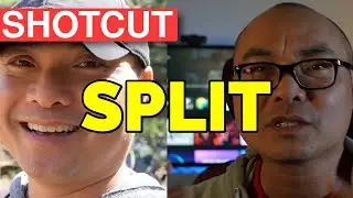 Shotcut Split Screen Effect – Side By Side and Angle (Shotcut Tutorial)