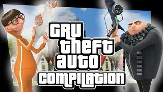 GRU THEFT AUTO GAMEPLAY COMPILATION!!!! (Including VECTOR THEFT AUTO and ANTI PIRACY SCREENS!!!)