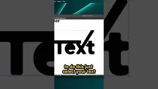 How to change your text into a shape in illustrator 