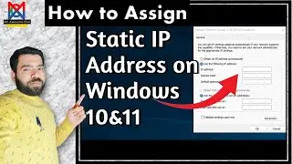 How to Assign IP Address in Windows: Static IP v/s Dynamic IP -DHCP,DNS,gateway 