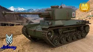 Топ-2 боя на Type 3 Chi-Nu. Ну и отметка Мастера!