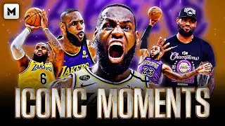 LeBron James' Most ICONIC MOMENTS With The Lakers 🤩🔥