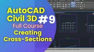 09 Creating Cross Sections in AutoCAD Civil 3D Tutorial Complete Training Videos With Working Files
