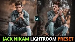 Jack Nikam inspired MOODY BROWN Lightroom Preset | Lightroom photo editing | SAMIM EDITZ