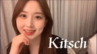 NMIXX Haewon singing Kitsch by IVE