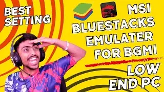 Best Emulator For Bgmi 😲 l Best Setting For Low End PC 