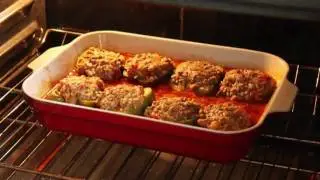 Food Wishes Recipes - Beef and Rice Stuffed Peppers Recipe -  Stuffed Bell Peppers