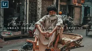 1-CLICK colour grading in lightroom mobile || URBAN ORANGE TEAL MOBILE LIGHTROOM PREMIUM PRESET! #28