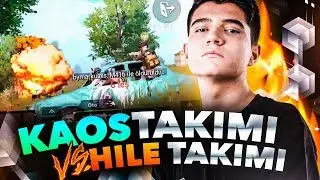 KAOS TEAM vs HACKER TEAM | PUBG Mobile Erangel Gameplay w/ MEZARCI, GAZI