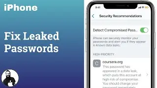 Fix Leaked Passwords New In iOS 14! Boost iPhone Security! 