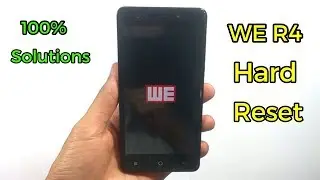 WE R4 Hard Reset,Easy All Lock Remove 100% Solutions
