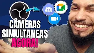 NOVIDADE OBS 28 - CAMERA VIRTUAL PARA ZOOM, MEET, DISCORD E MULTISTREAM