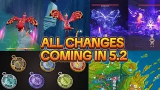 NEW UPDATE! All Confirm Change In Natlan 5.2 updates Compass genshin impact