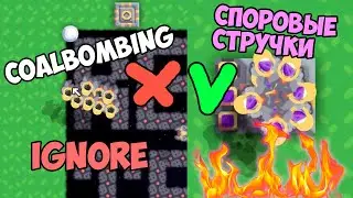 Mindustry - Юниты поджигают вражескую базу. Units set fire to the enemy base