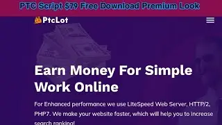 PTC Script Free Download | New PTC premium design script | How to get free ptc script download