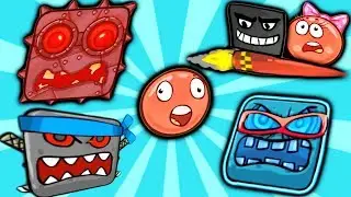 RED BALL 4 The Full Walkthrough movie of the game RED BALL, the new series of children's video 