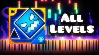 Geometry Dash SubZero - ALL LEVELS | Piano Tutorial