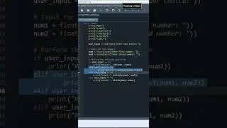 Simple Calculator in Python | Python Mini PROJECT 
