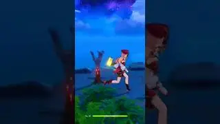 Chest on Dangerous Island Mona domain Genshin Impact torch torches