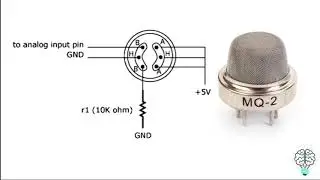 Умная дача своими руками 1: Подключение датчика газа MQ-2 (без модуля) к Arduino