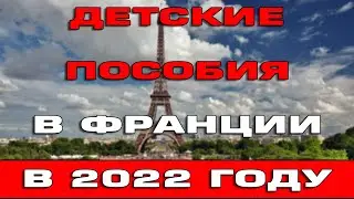 Детские пособия в Франции в 2022 году