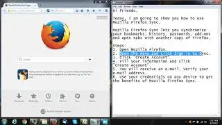 24 How to set up Firefox Sync