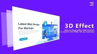 How To Make Image Gallery For Website Using HTML CSS And JavaScript
