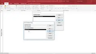 MS Access 2016 - Modify Database Switchboard