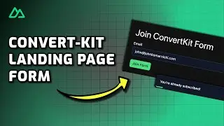 Nuxt + ConvertKit Landing Page Form