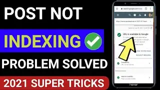 100% Post Not Index Problem Solved ✅.Why Post not indexed in Google : Fix Indexing issue in Console